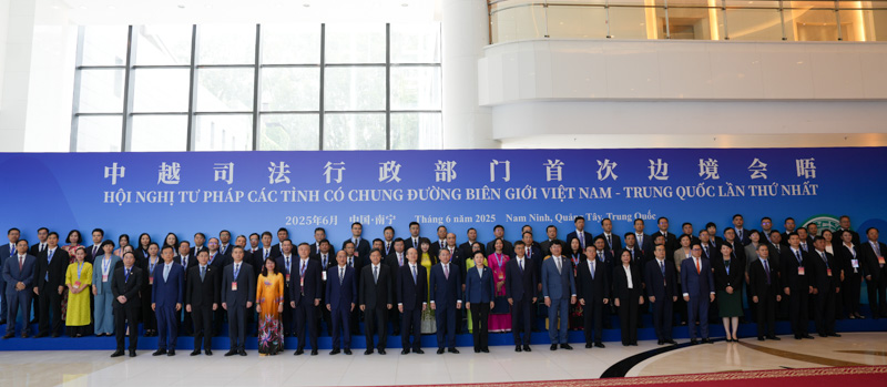 Khai mạc Hội nghị tư pháp các tỉnh có chung đường biên giới Việt Nam - Trung Quốc lần thứ nhất